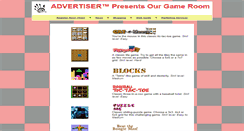Desktop Screenshot of games.advertiser.com