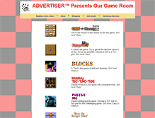 Tablet Screenshot of games.advertiser.com
